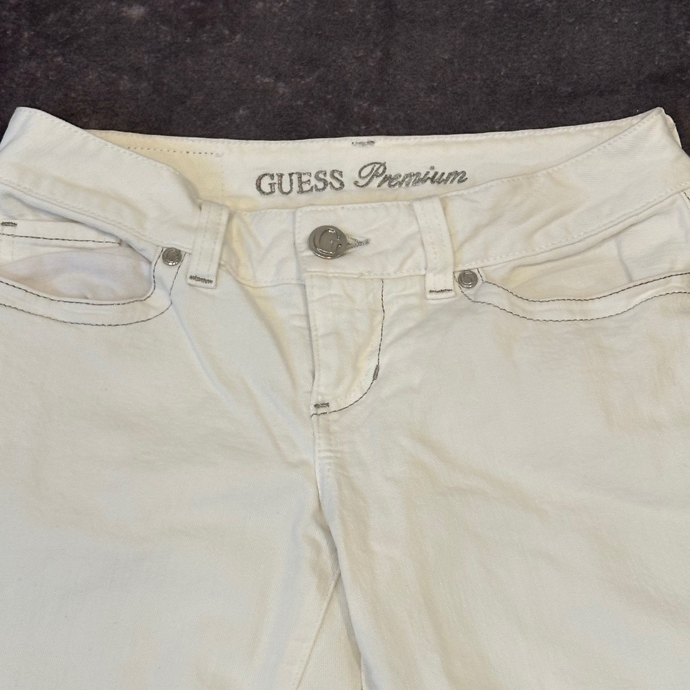 Guess Premium white capri jeans - Picture 2 of 6